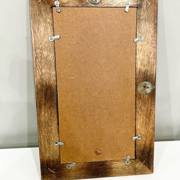 Vintage solid wood mirror - Picture 7 of 9